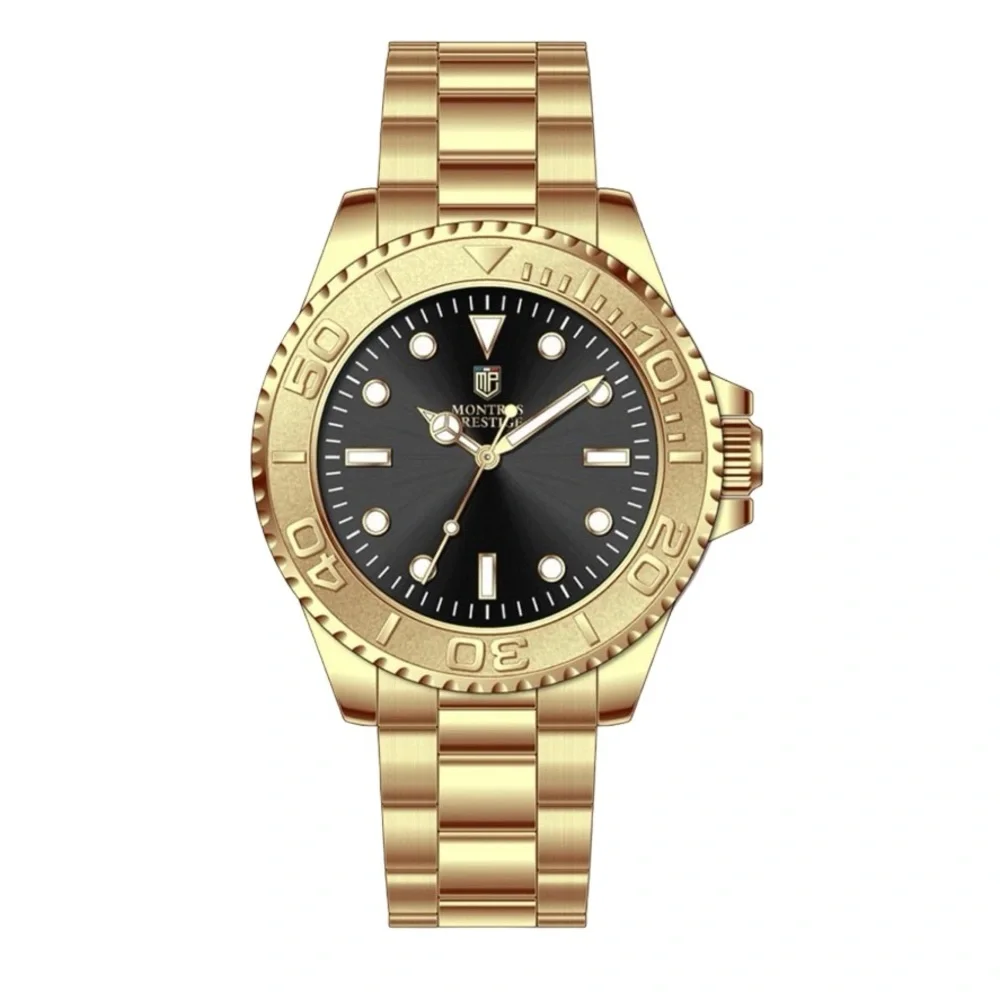 Montres Prestige x Invicta Gold Watch 43mm Copper Dial Mens BNIB Luxury
